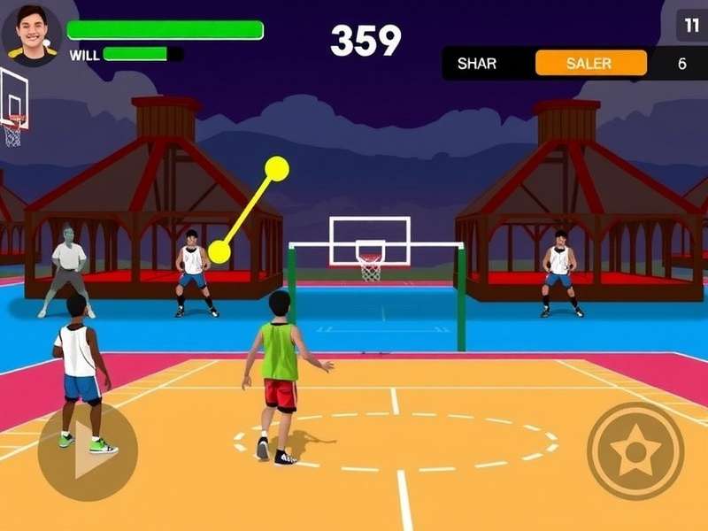 Bharat Hoop Masters Gameplay Screenshot